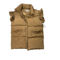 Bucketlist - Women's Ruffle Sleeve Crop Down Vest