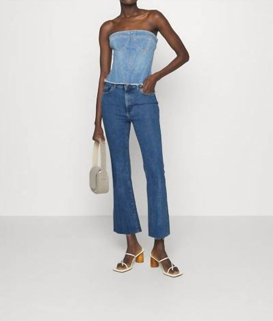 Dl1961 - Women'S - Bridget Boot High Rise Instasculpt Crop Jeans