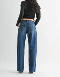 Jbd. - Low Rise Studded Baggy Jean