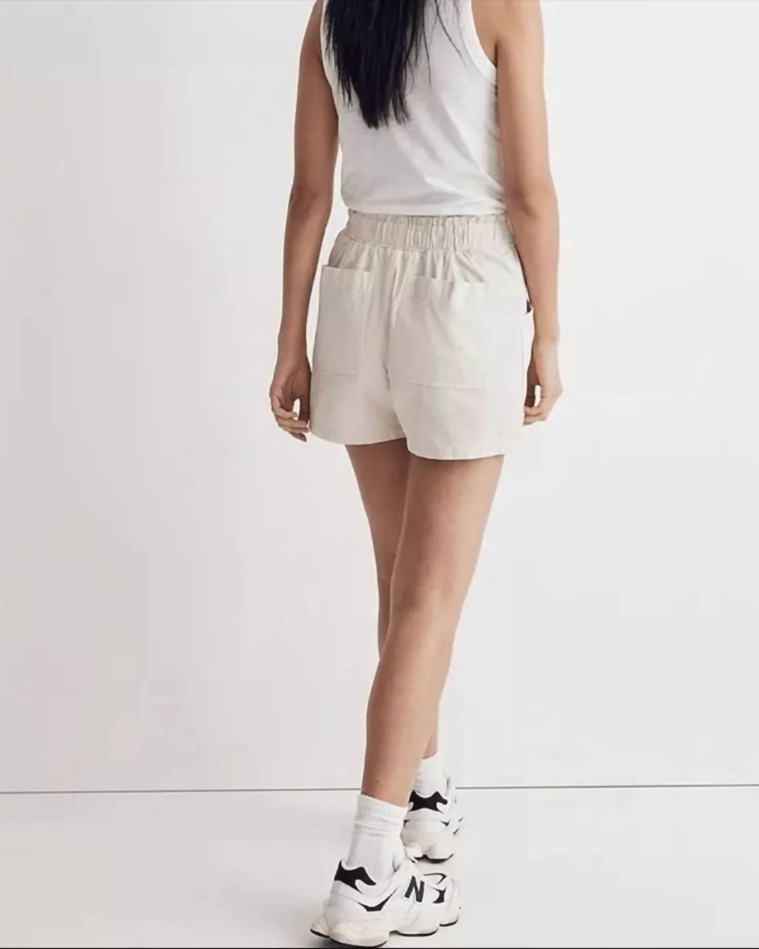 Madewell - Denim Pull-on Paperbag Utility Shorts