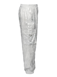 Hannah Banana - GIRL'S METALLIC CARGO POCKET JOGGER PANTS