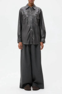 Twp - Leather Dutton Shirt