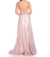 Dave & Johnny - Strapless Prom Dress