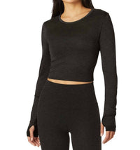 Beyond Yoga - Featherweight Sunrise Cropped Pullover