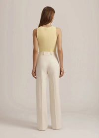 Favorite Daughter Kennedy Sleeveless Top in blondie - women's tank top - detail view