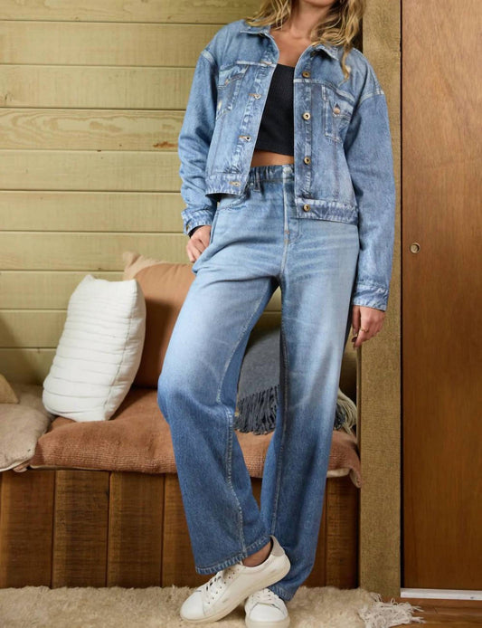 Vintage Havana - Printed Fleece Button Up