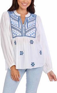 Mudpie - Margeaux Embellished Top