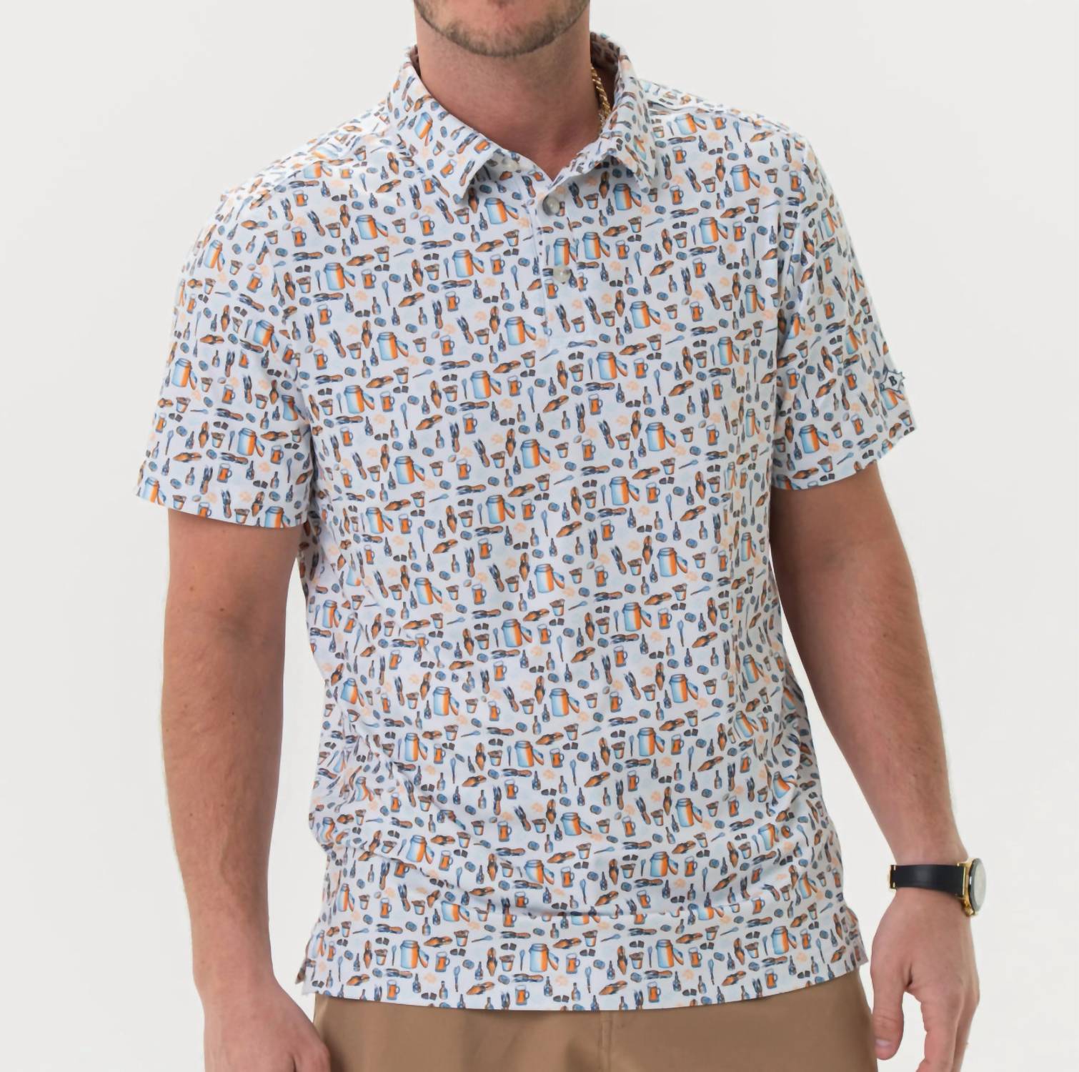Burlebo - Men's Performance Button Up Shirt