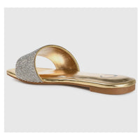 Journee Collection - Women's Grayce Vegan Leather Slide Sandals