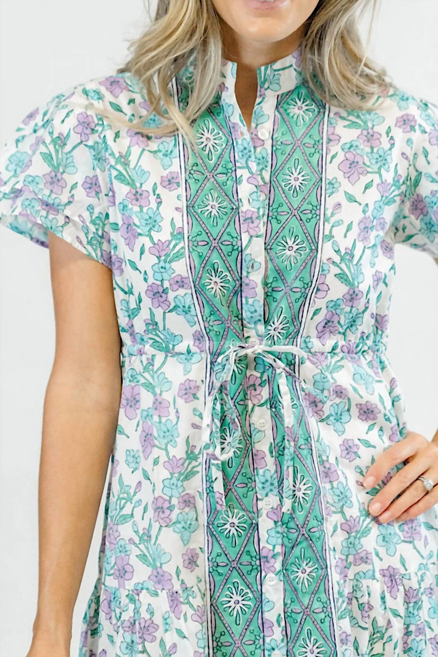 Victoria Dunn - Magnolia Flutter Midi Dress