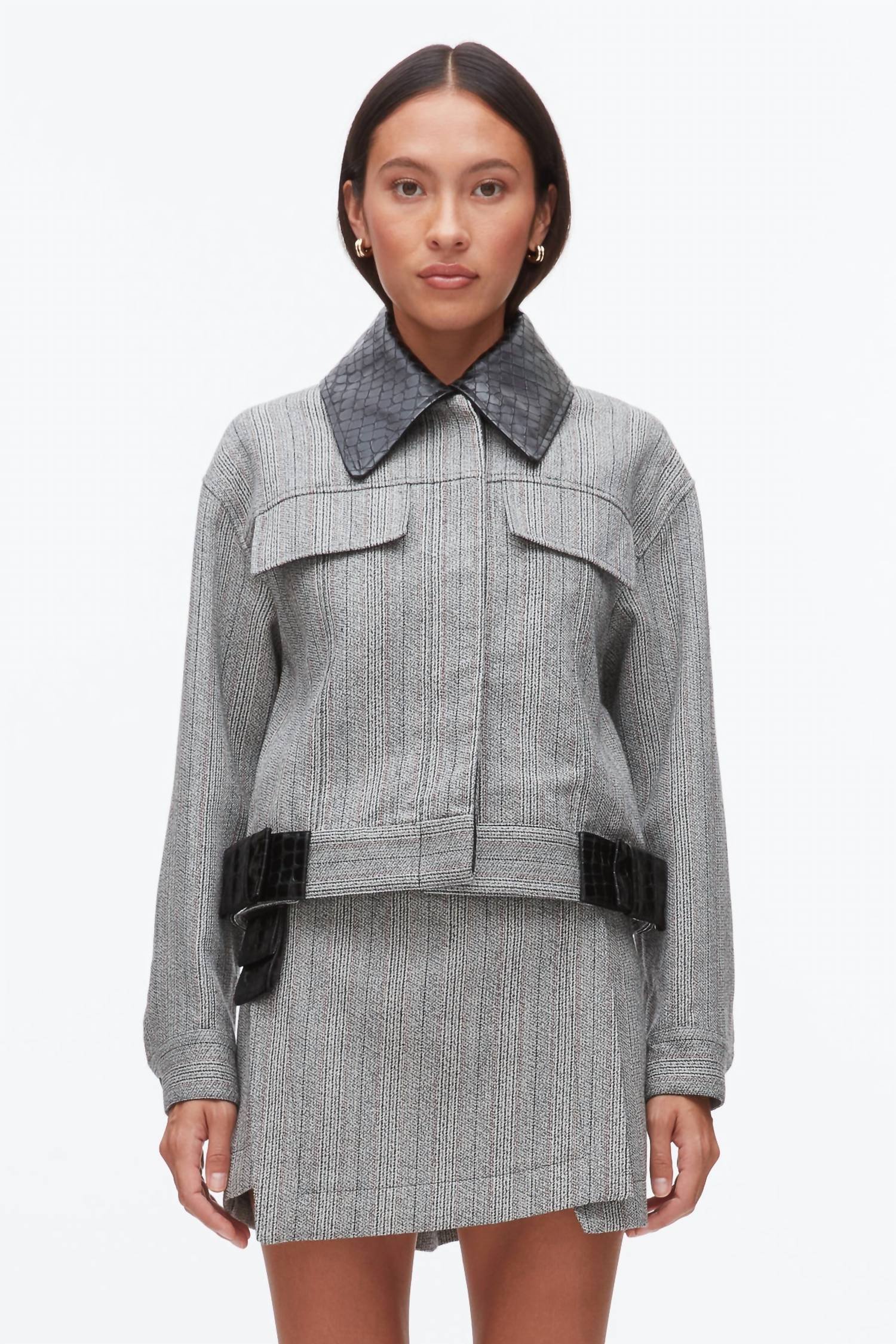 3.1 Phillip Lim - Tailored Jacket With Combo Collar