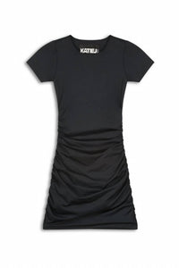 Katie J Nyc - Riley Ruched T-shirt Dress