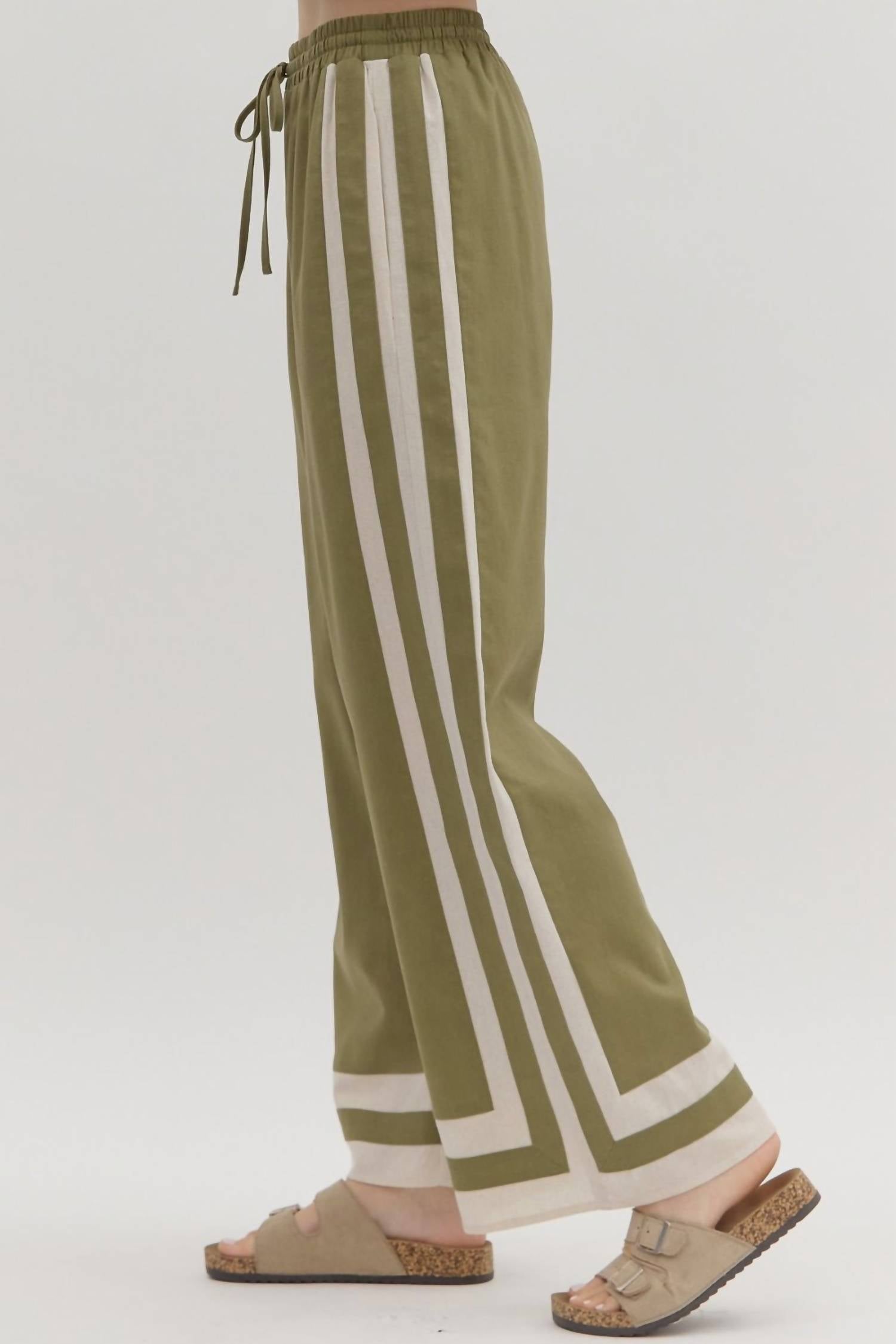 Entro - Avenue Wide Leg Trousers