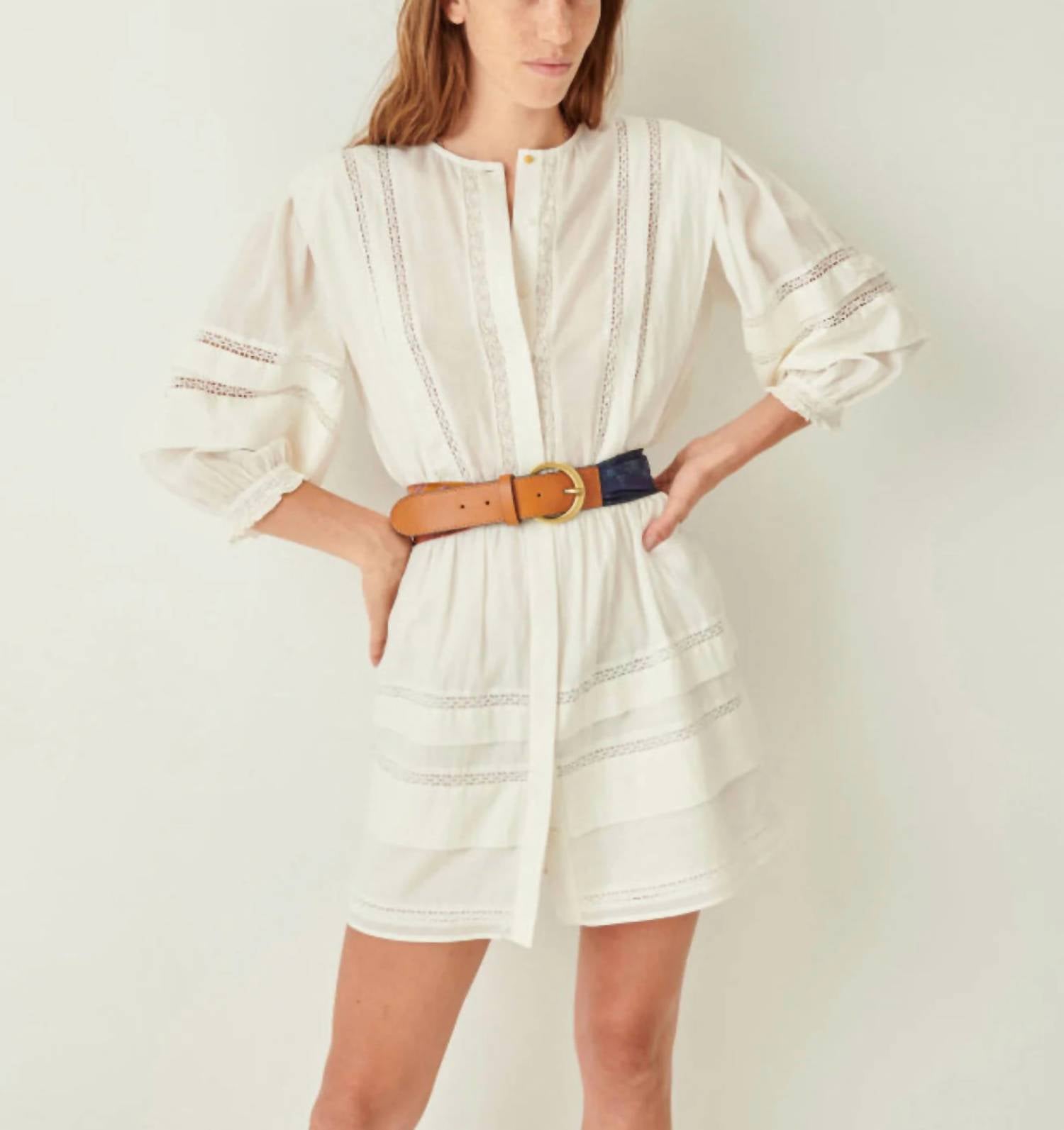 Sessun Claylia Dress in white - women's dress