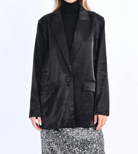 Molly Bracken - Wide Satin Blazer
