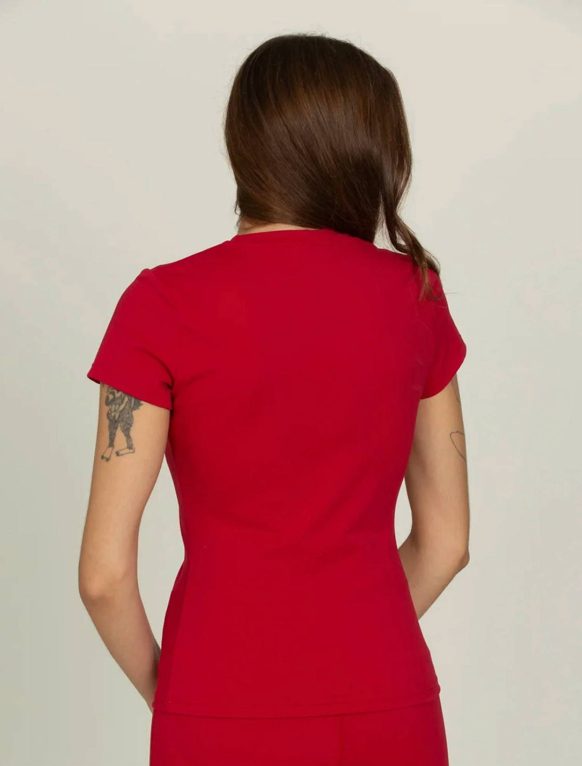 Gold Hinge - Essential Full Length Short Sleeve Top