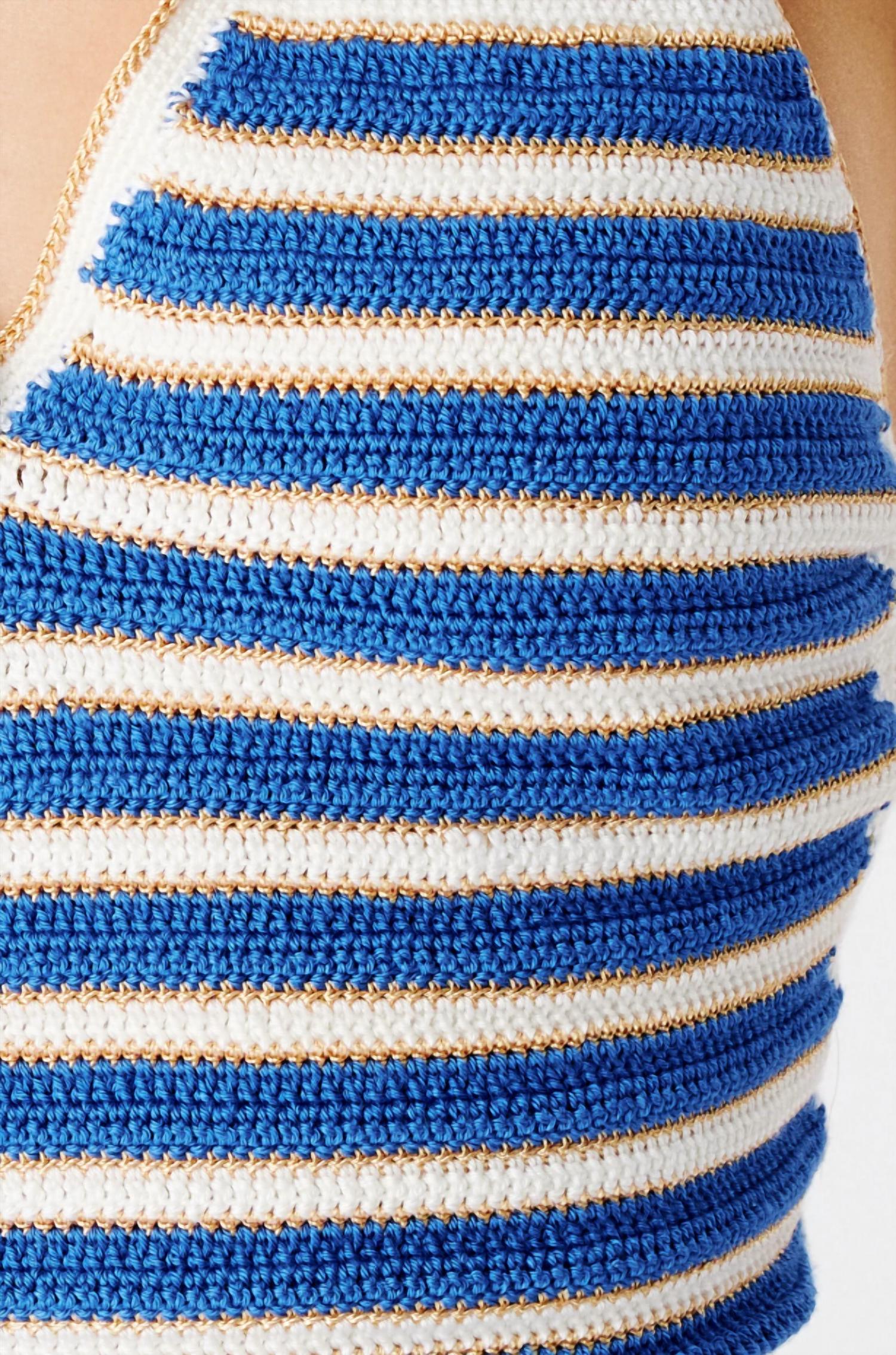 My Beachy Side - Ali Hand Crochet Halter Top