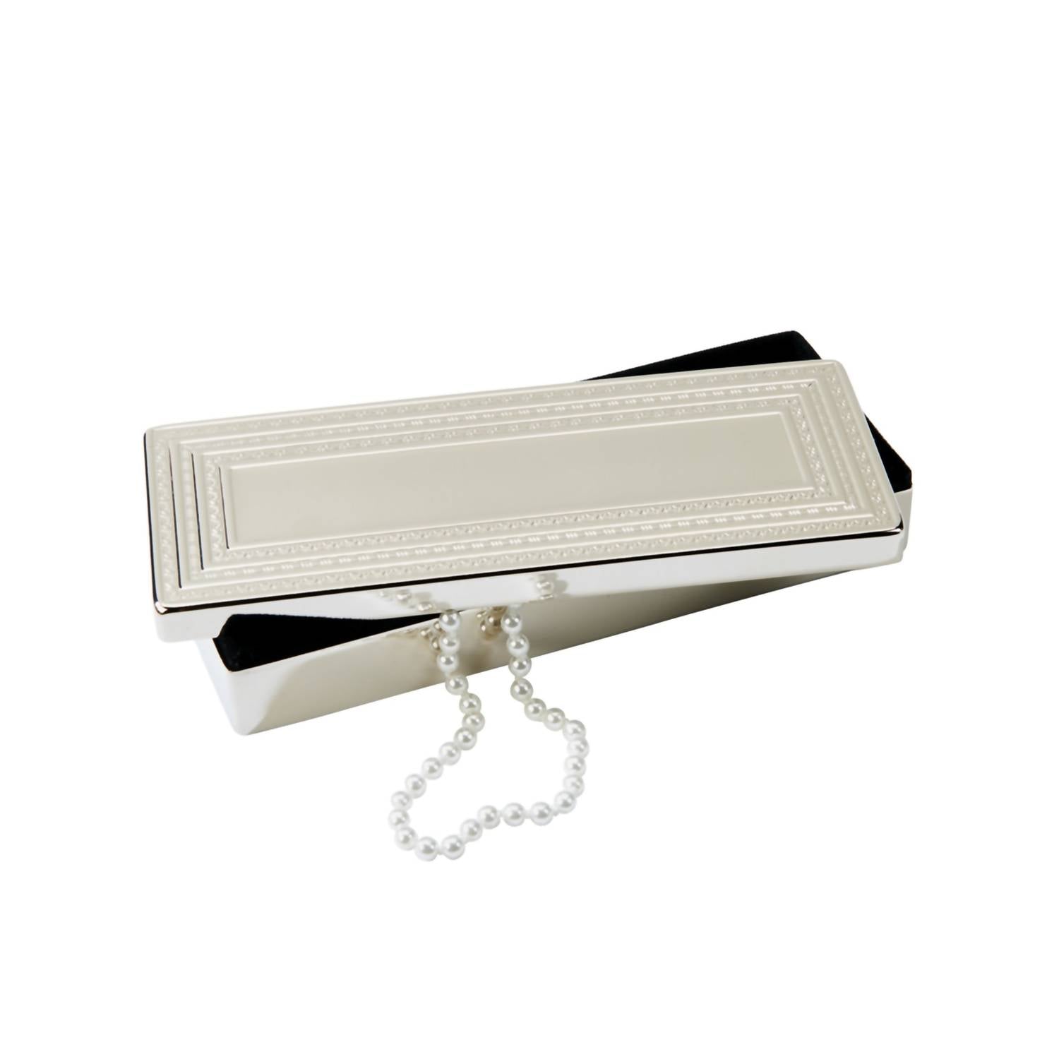 Creative Gifts International - Rectangular Lift-Top Jewelry Box