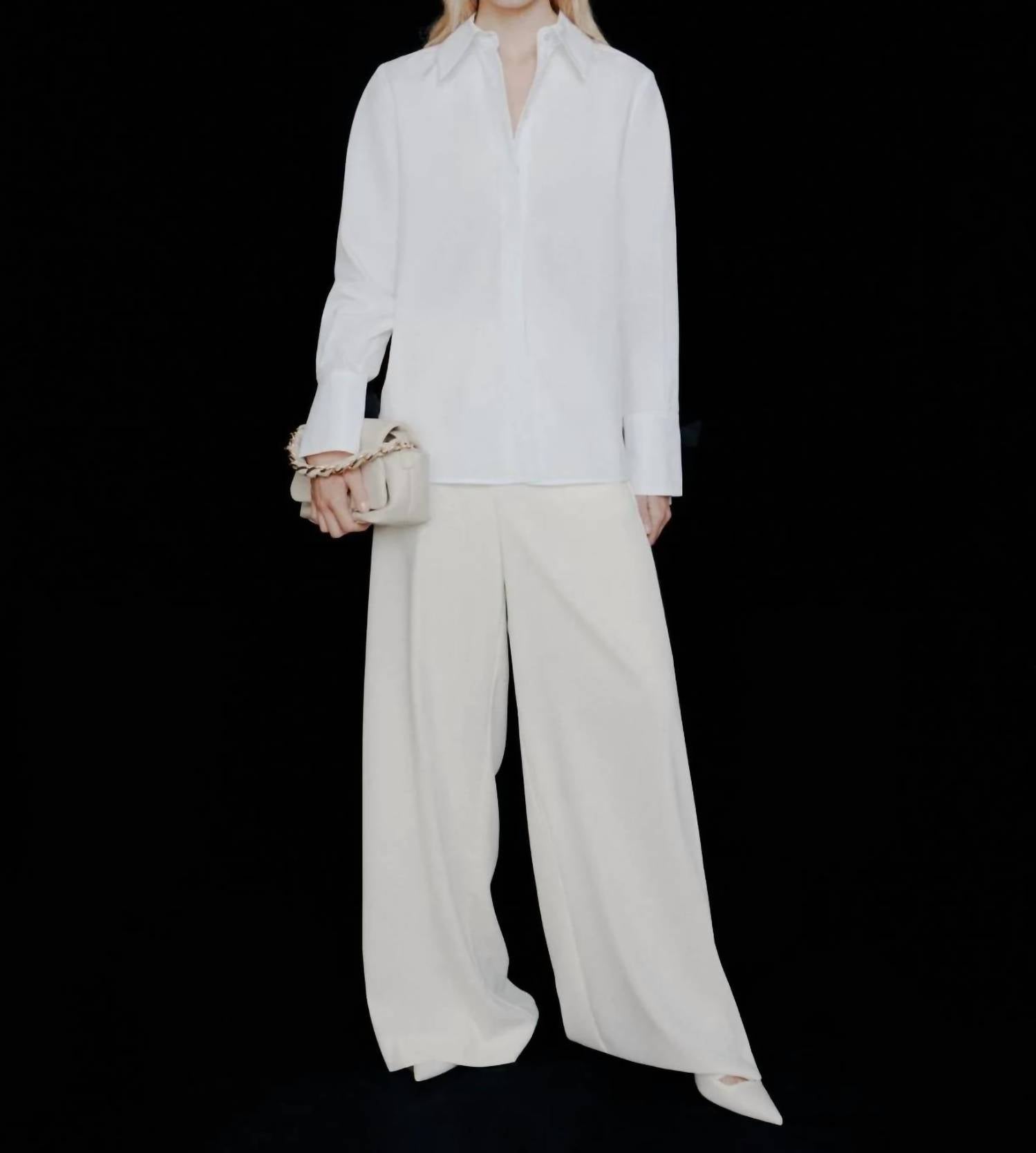 Marella - Concealed Button Fastening Shirt