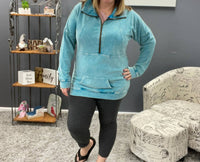 Michelle Mae - Vintage Wash Half-Zips