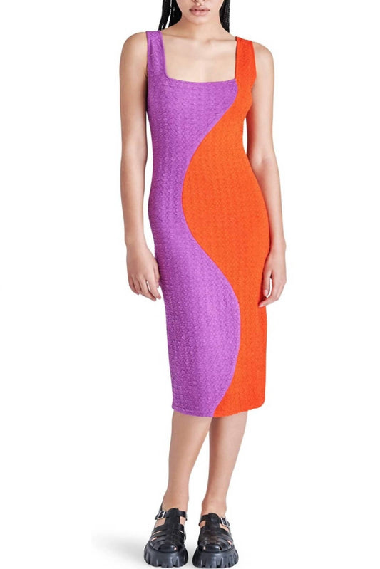 Steve Madden - TWO TONE MIDI DRESS