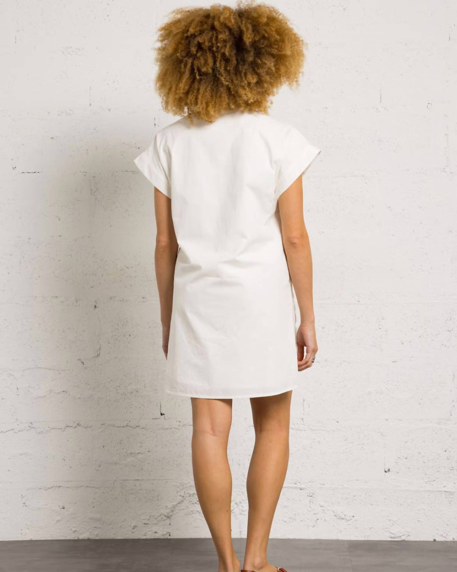 Suncoo - Cross Mini Dress