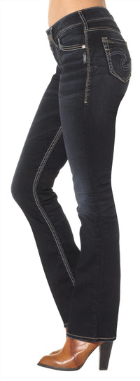 Silver Jeans Co - Women's Suki Mid Slim Boot Jeans