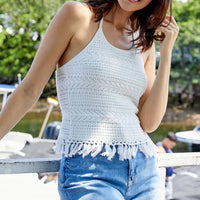 Dh New York - Valetta Halter Sleeveless Top