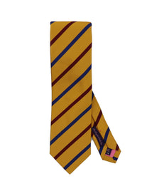 Seaward & Stearn - Men's Faber Repp Stripe Necktie