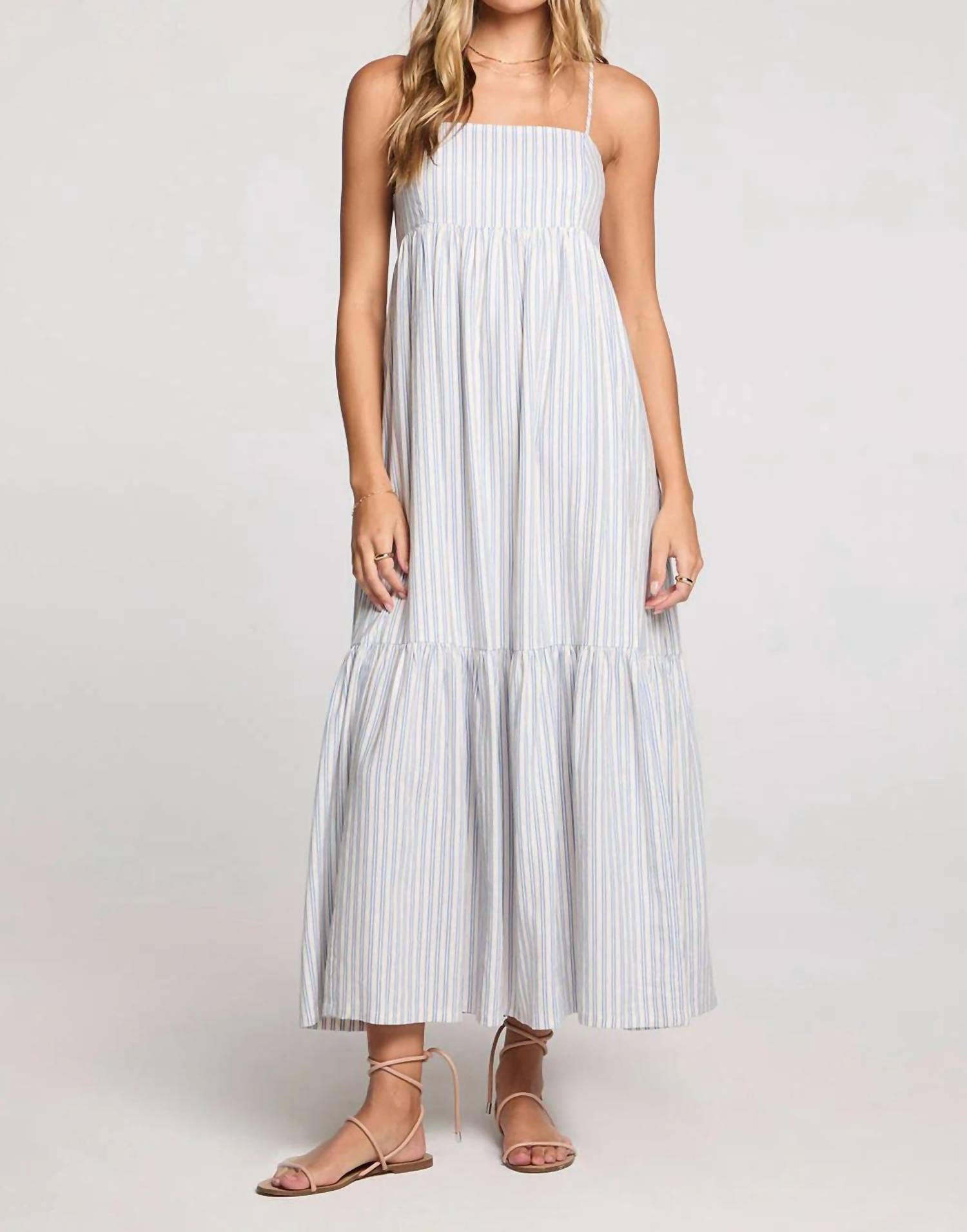 Saltwater Luxe - Esme Tie-back Maxi Dress