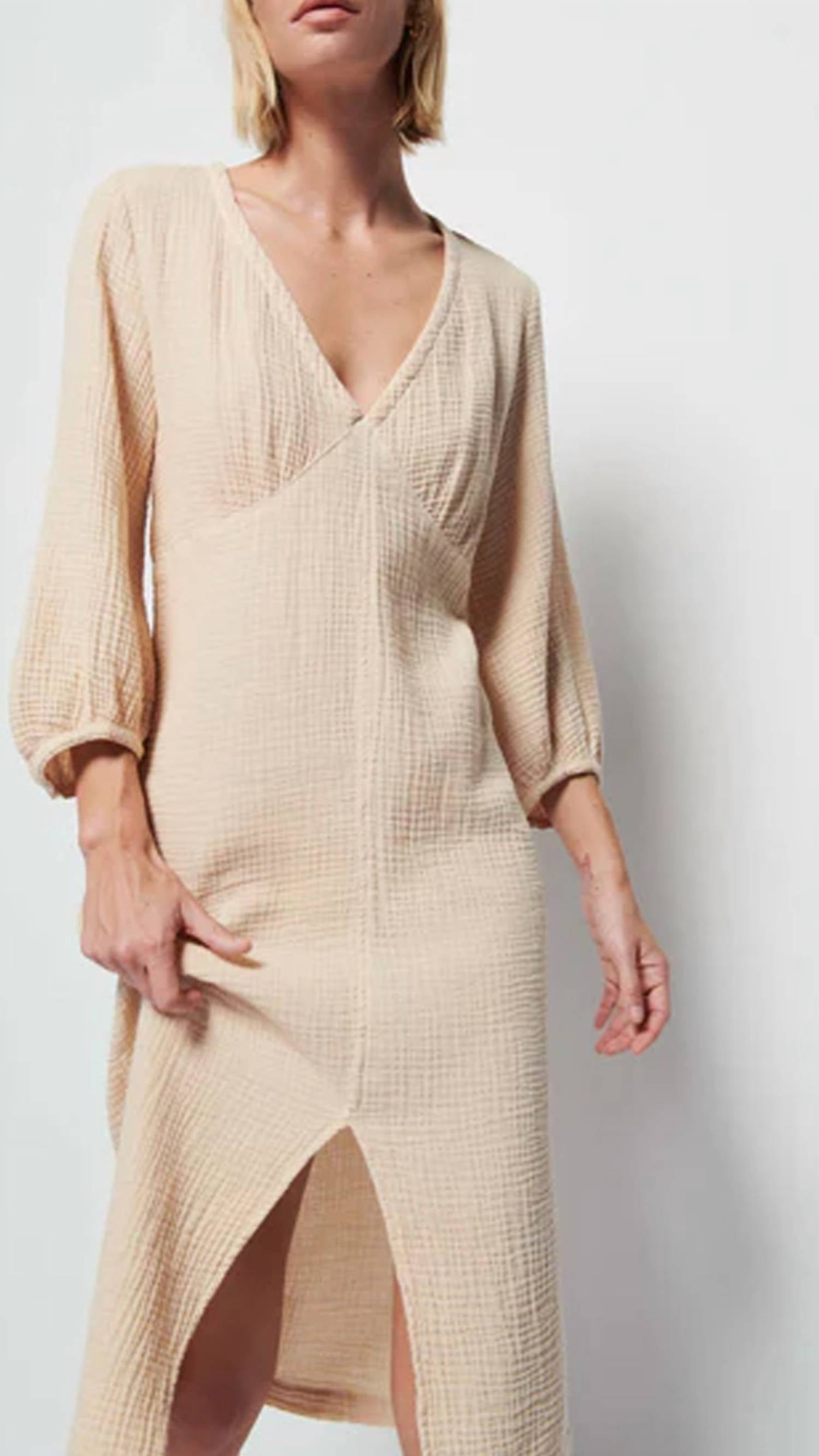 Nation Ltd - Olpa Balloon Sleeve Maxi Dress