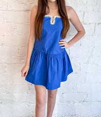 Day + Moon - Shifty Contrast Dress