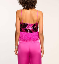 Ramy Brook - Stanley Sequin Top
