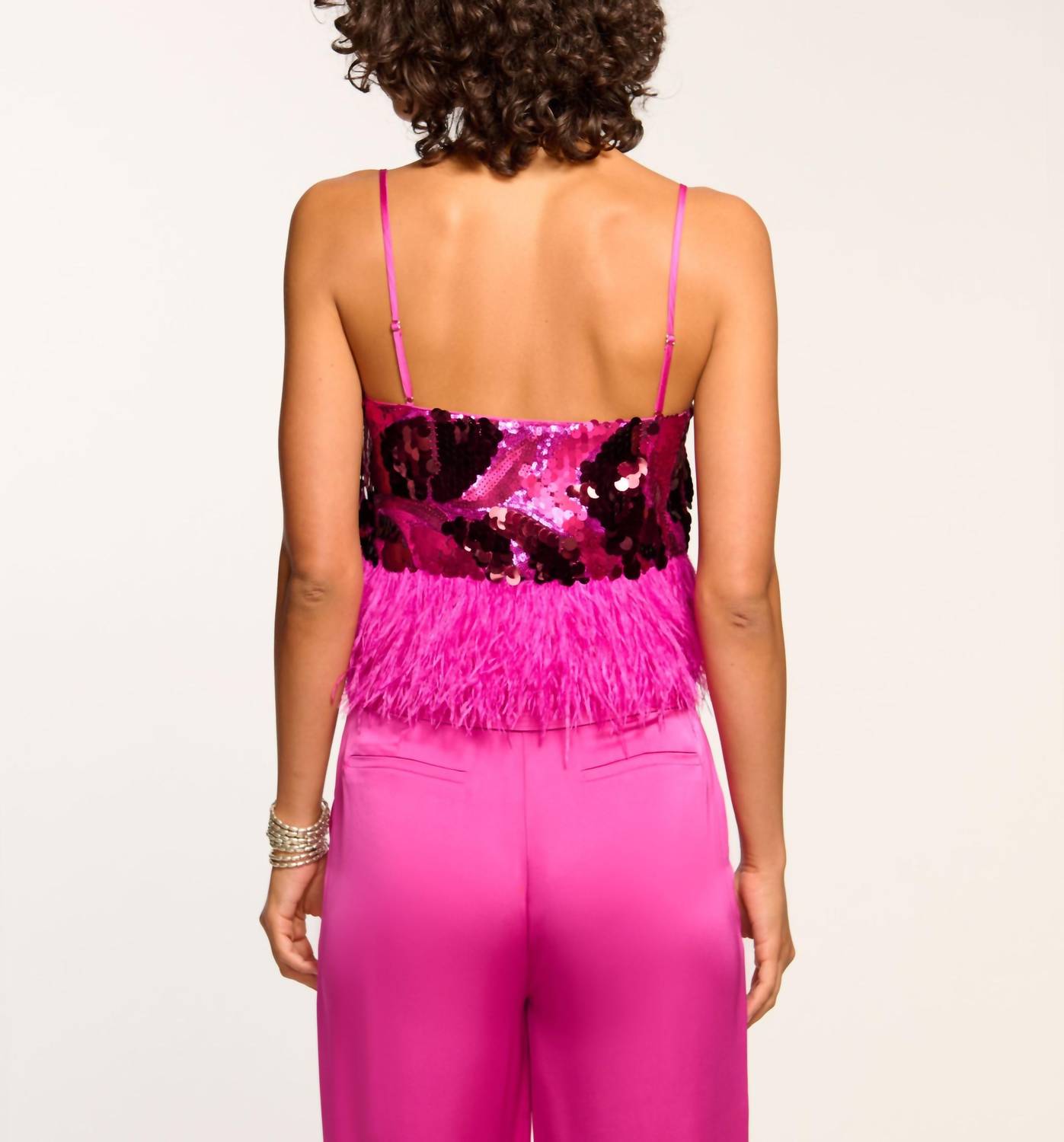 Ramy Brook - Stanley Sequin Top