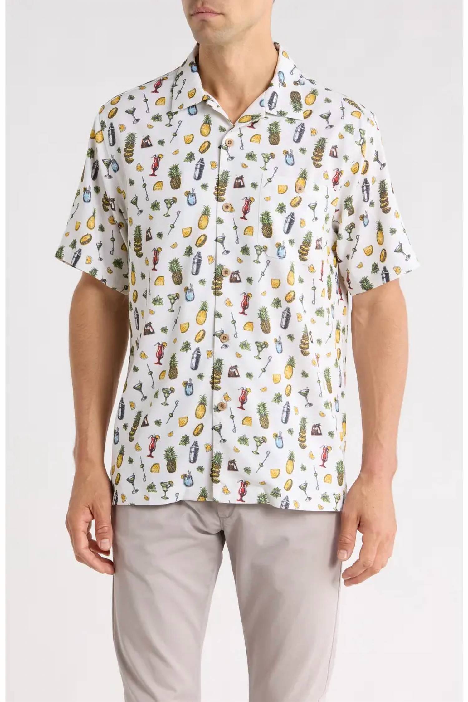 Tommy Bahama - Coastal Ease Shake And Sip Islandzone Camp Shirt