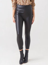 SPRWMN Capri High Rise Legging in black - women's pants