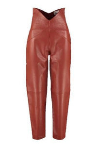 The Attico - Butterfly Leather Pants