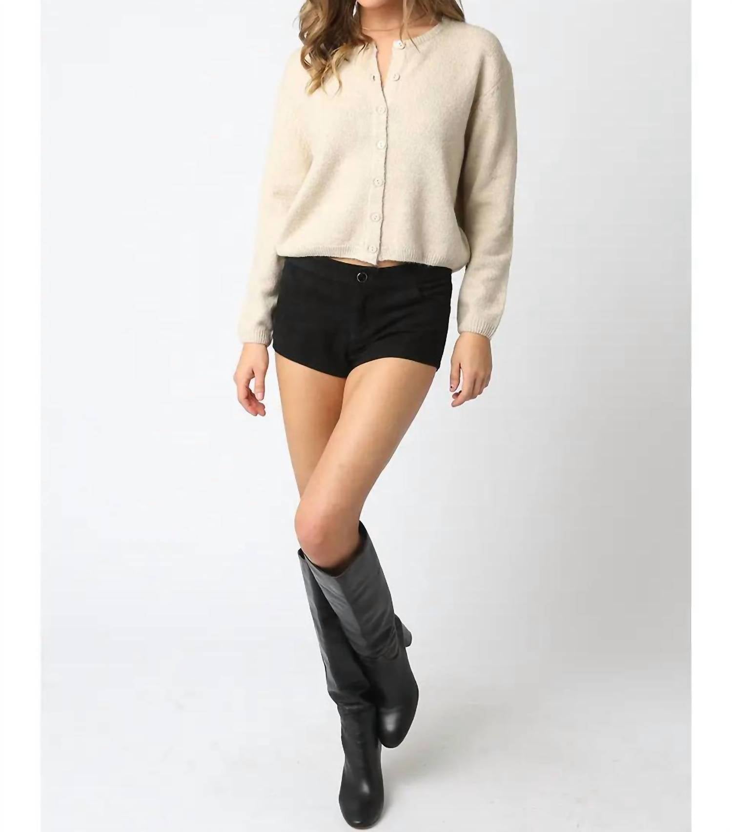 Olivaceous - Anabel Knit Cardigan