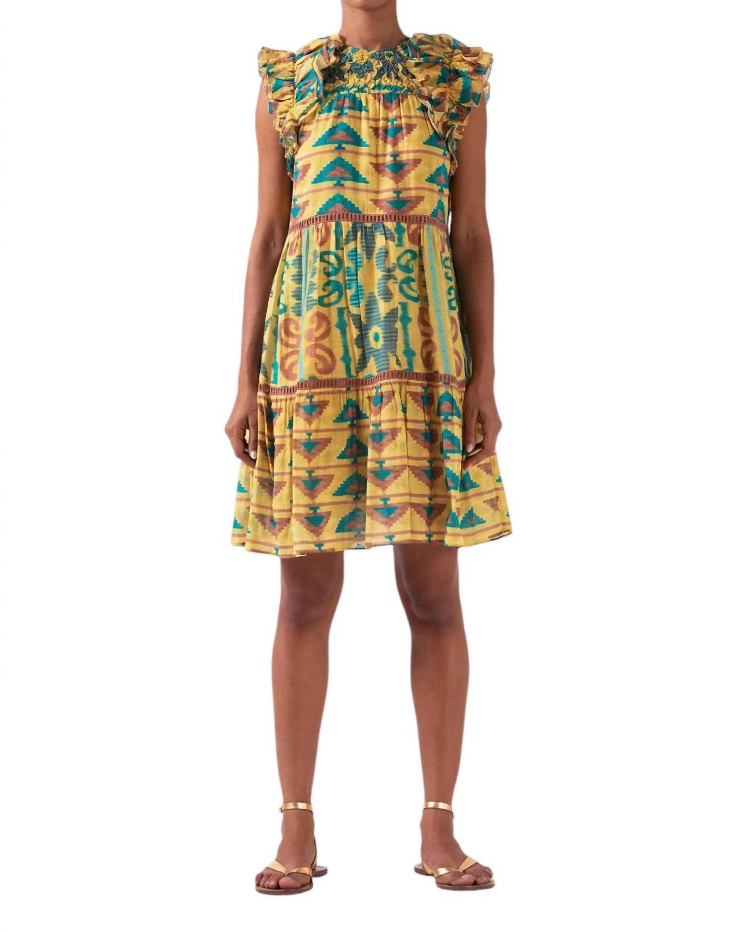 Ash & Eden - OLGA MINI TIERED DRESS