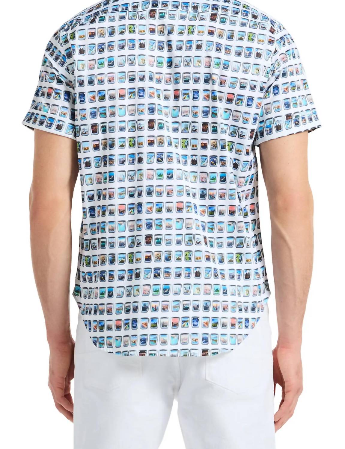 Robert Graham - Paradis Portal Short Sleeve Button-up Shirt