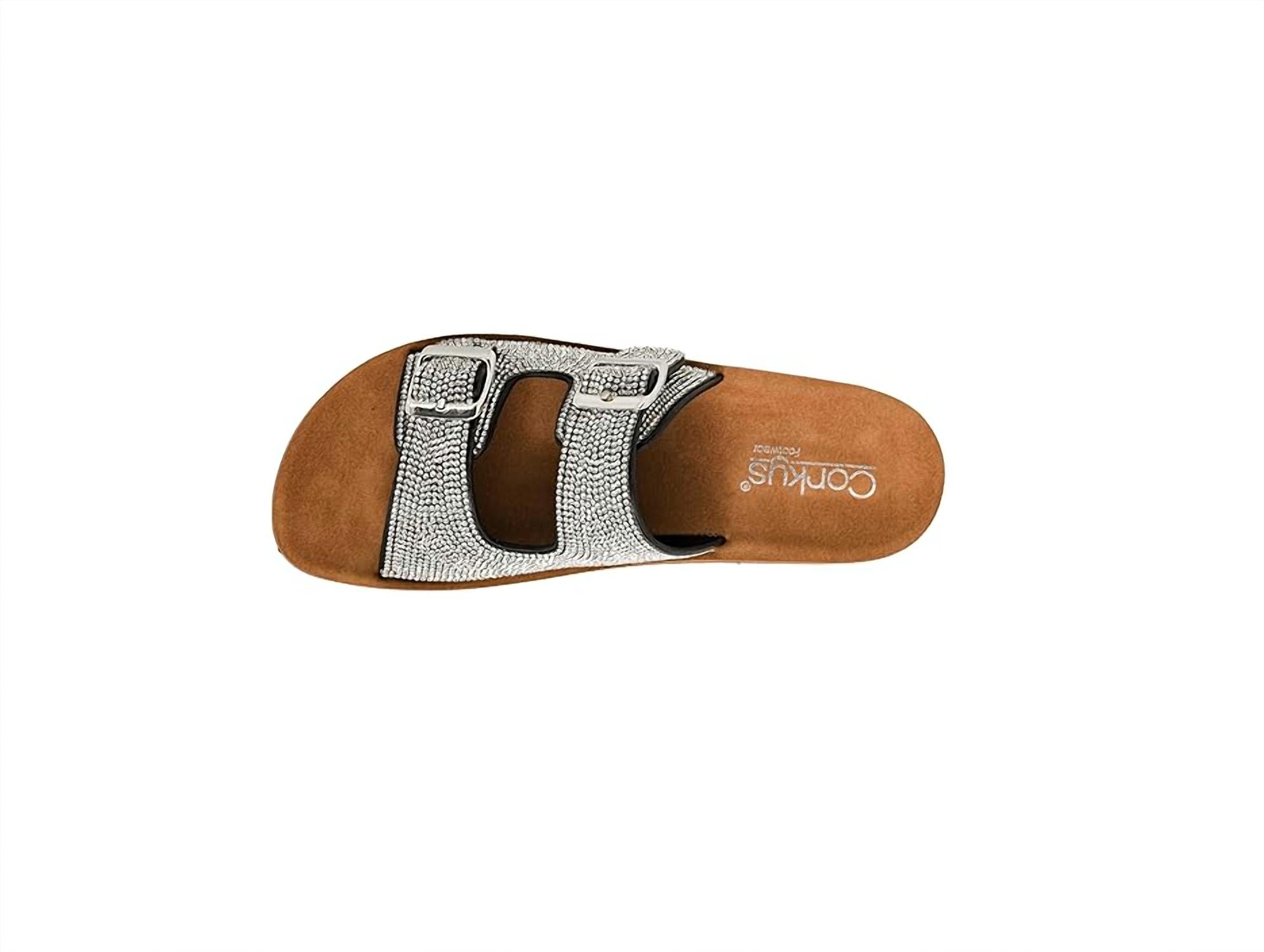 Corkys Footwear - Women's Let’s Be Real Rhinestone Sandals