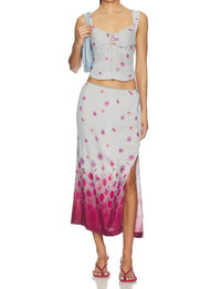 Free People Of The Season Set in dusty blue combo - women's sleepwear