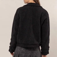 Hyfve - Sherpa Button Front Jacket