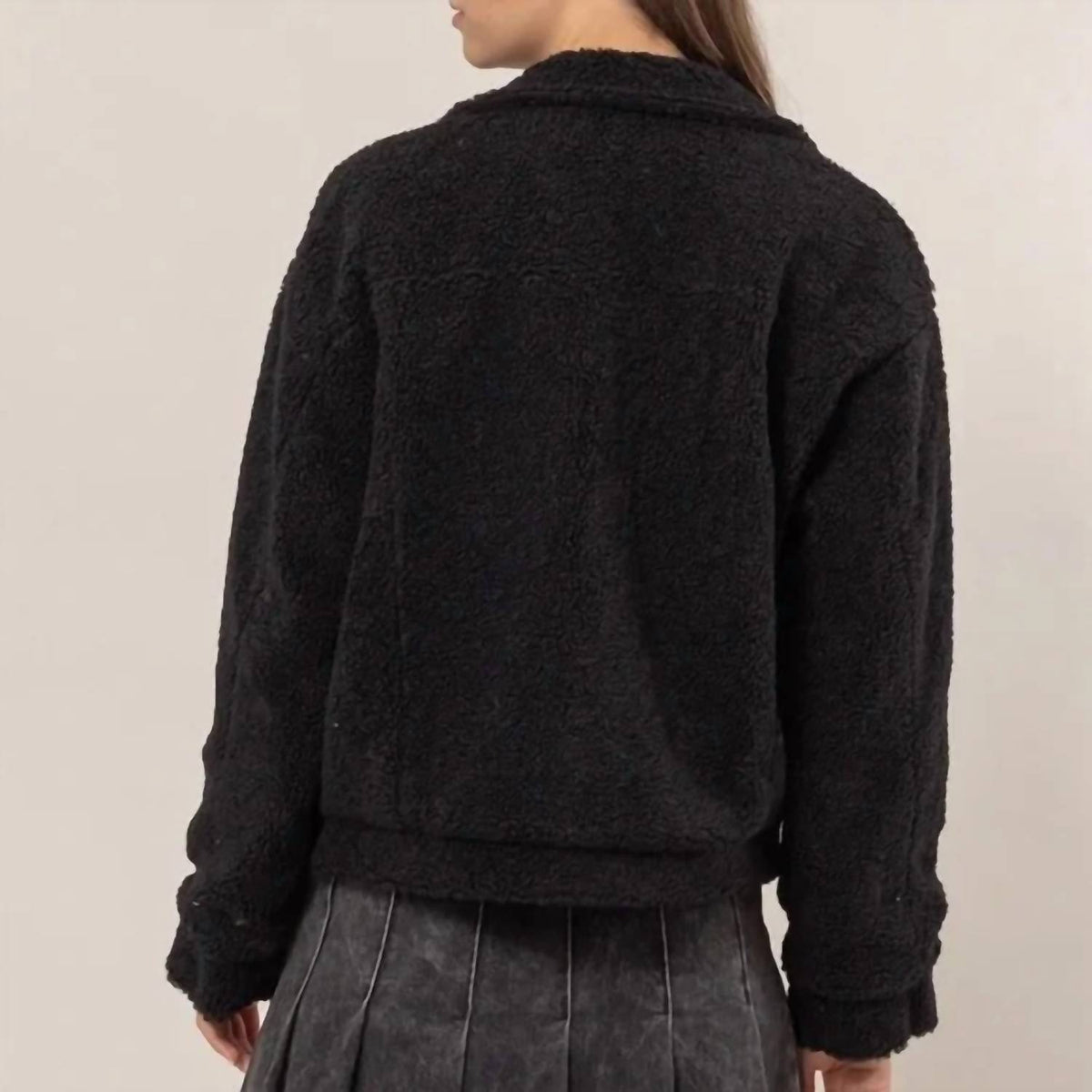 Hyfve - Sherpa Button Front Jacket
