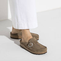 Birkenstock - Women's Buckley Suede Leather Clogs