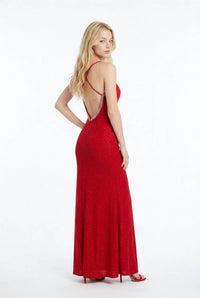 Morilee - High Slit Sweetheart Dress