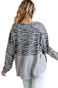 Umgee - Zebra High Low Top