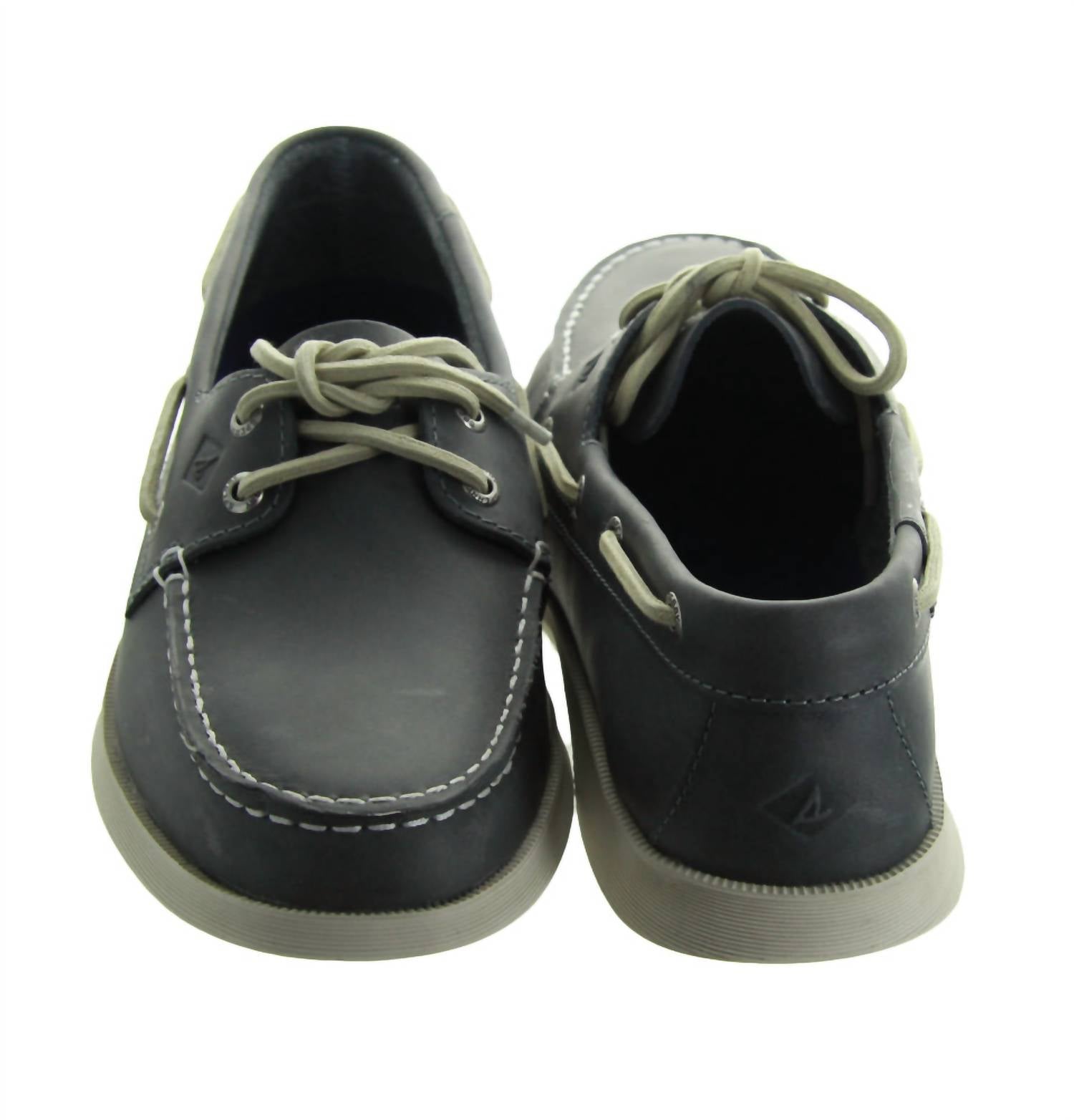 Sperry Men's Quest 2-eye Shoes in grey - men's sneaker - alternate view