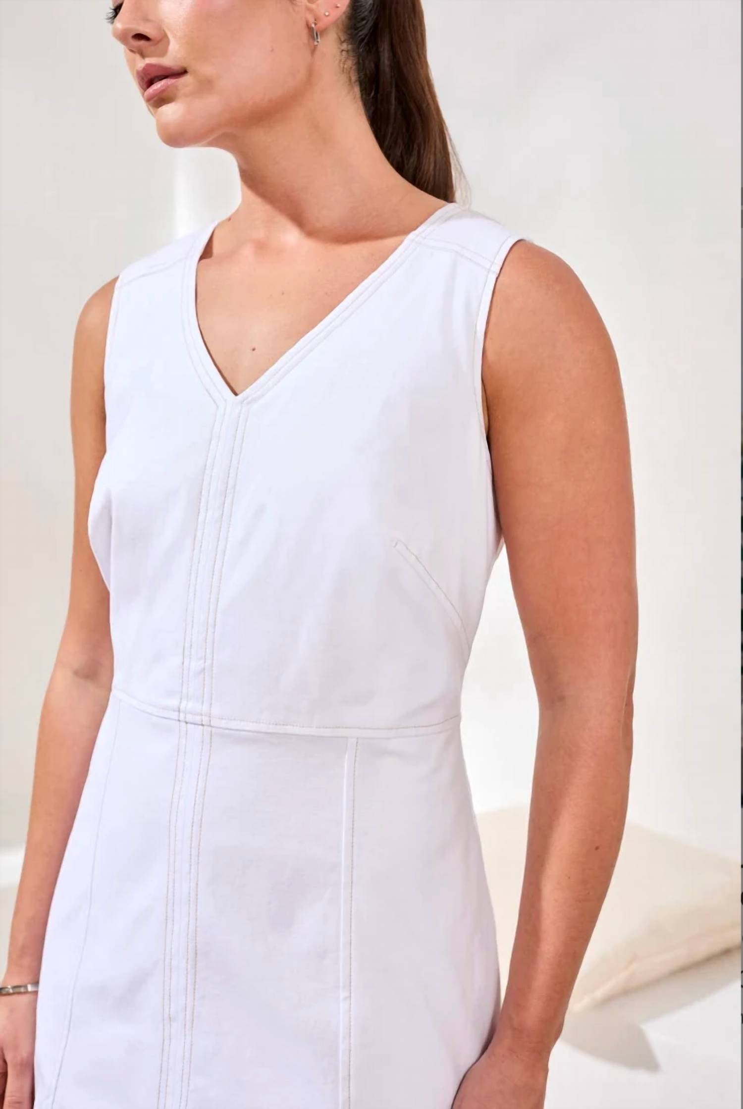 Tribal - Fitted Dress With Pockets