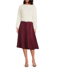 Lucy Paris - Erna Fuzzy Sweater Top